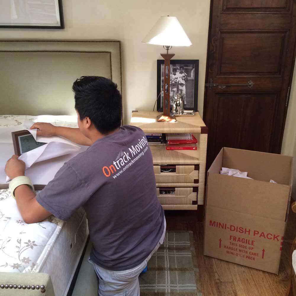 Ontrack Moving bedroom packing service